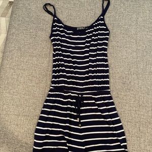 Striped romper